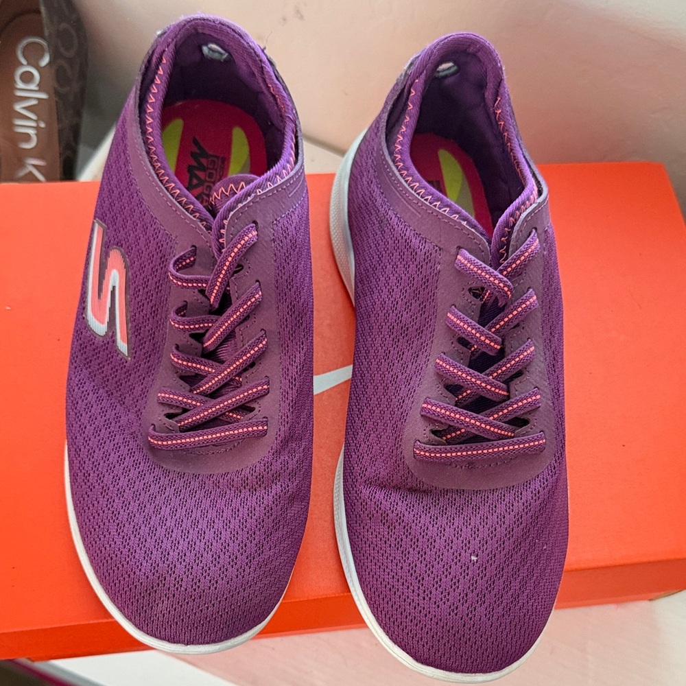 Skechers Women's Vibrant Purple Sneakers